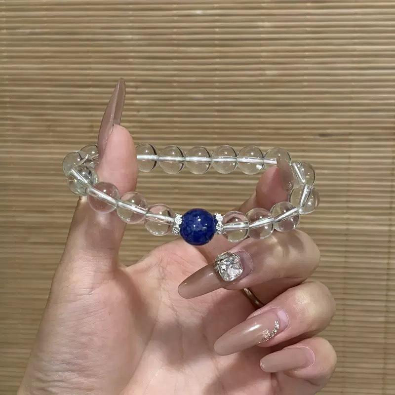 Qi Yu Impression Bracelet Niche high-value fringed fishtail bracelet beads come from deep space