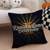 K-Kingdom Come D-Deliverance 2 Cushion Cover Linen Pillow Case Soft Breathable Protective Couch Room Decoration