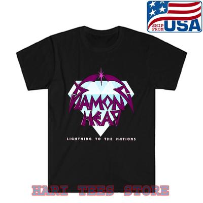 Diamond Head Lightning To The Nations Heren Zwart Maat S tot 5XL