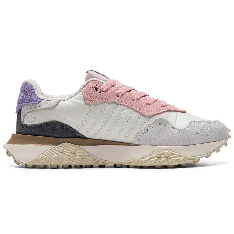 Kappa Chunky Sneakers Women's Low-top White Gray Purple Pink (Unisex) Chunky Sneakers K0D85MM07 027