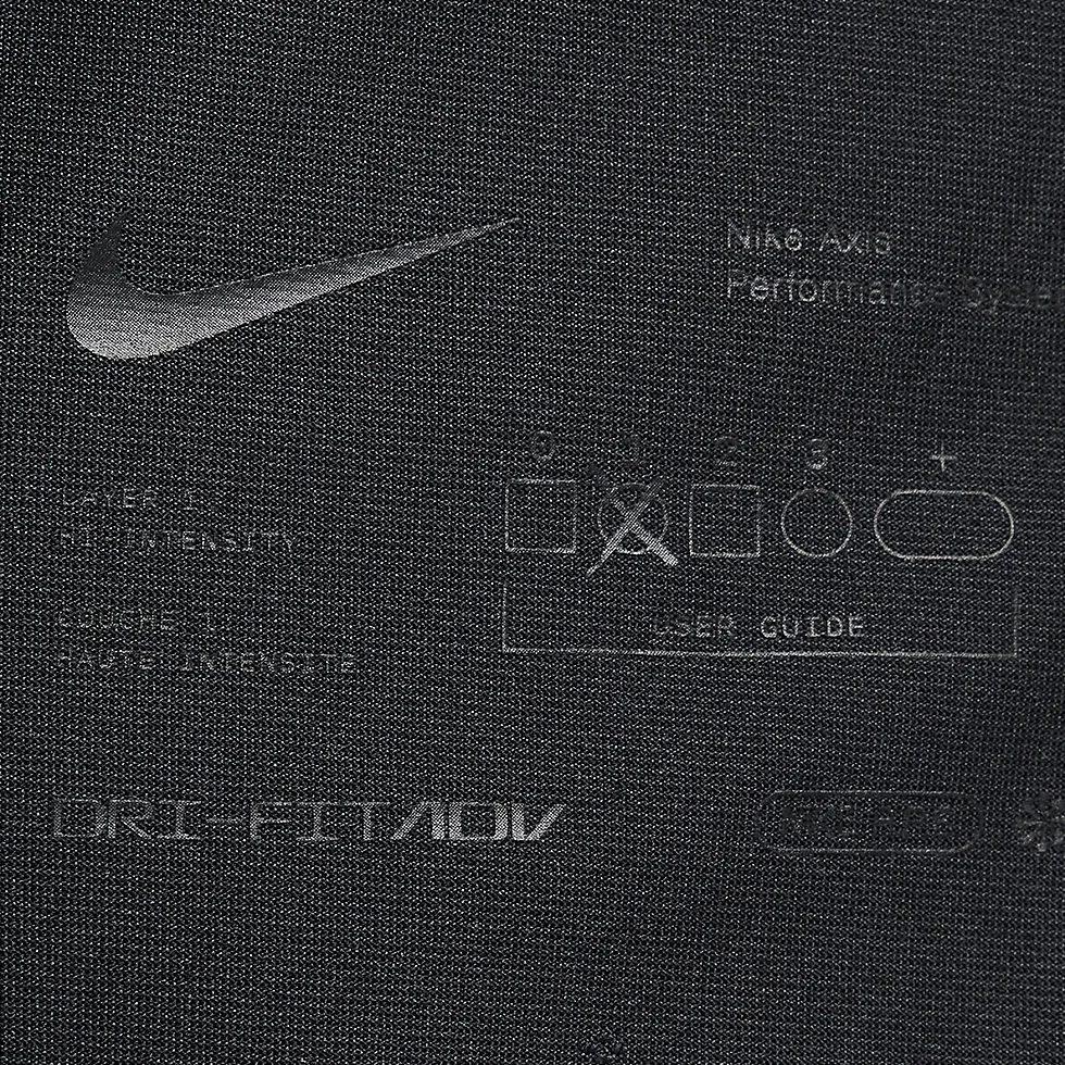 Nike Dri Fit T Shirts Men's Black Crew Neck Moderate FN2972-010