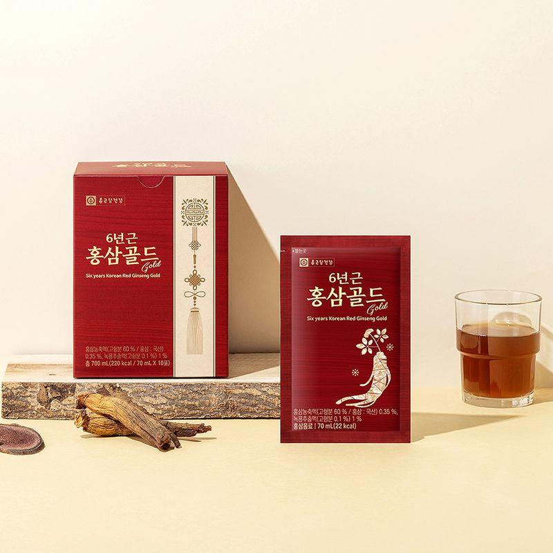 Chongkundang Koreanischer Ginseng Gold 70ml x 30 x 2