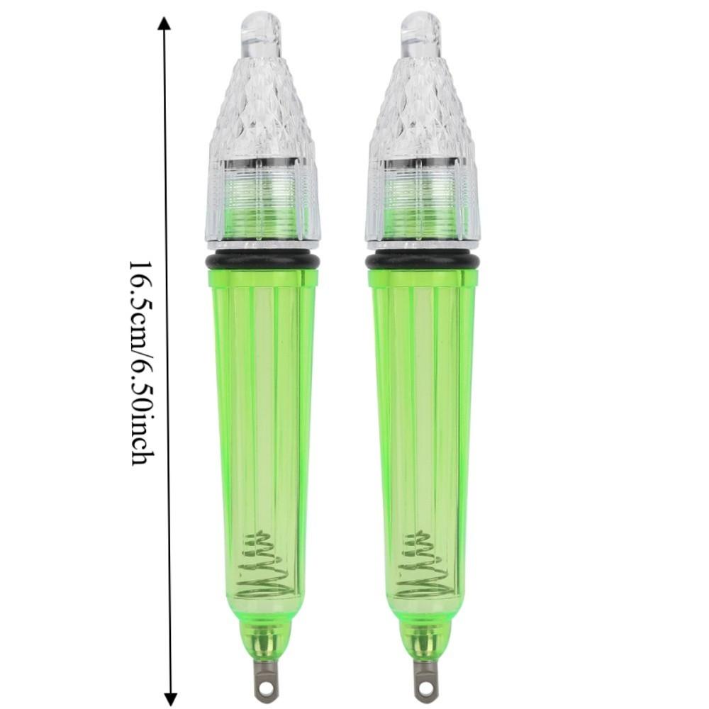 5 Stück 16,5 cm LED Köderlicht Wasserdichte Angelköderlichter Tiefsee-LED-Licht Angelgeräte