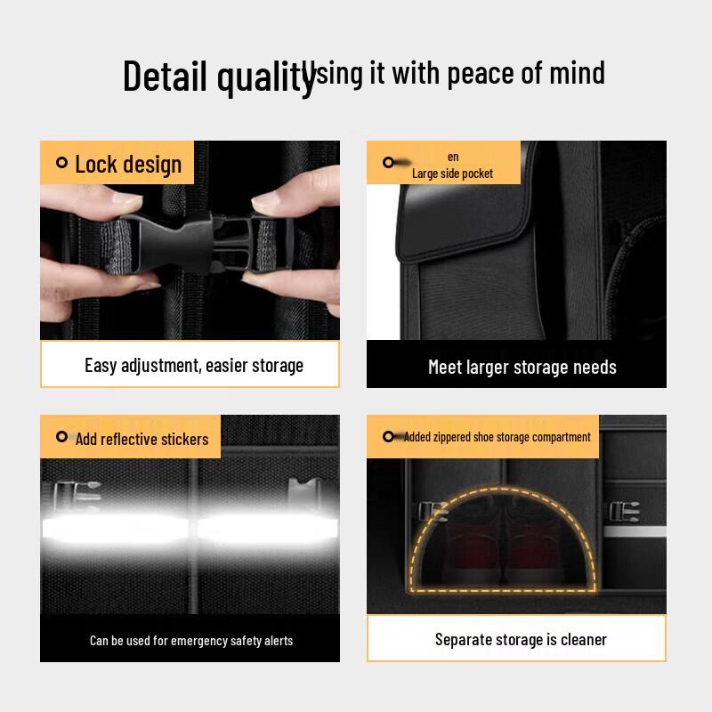Foldable Car Trunk Organizer