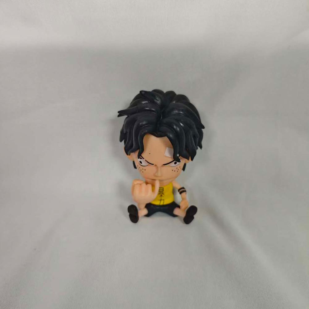 

2026 Latest Q version One Piece Luffy Figure Roronoa Zoro Manga Animation Collector Miniature Playthings For Children