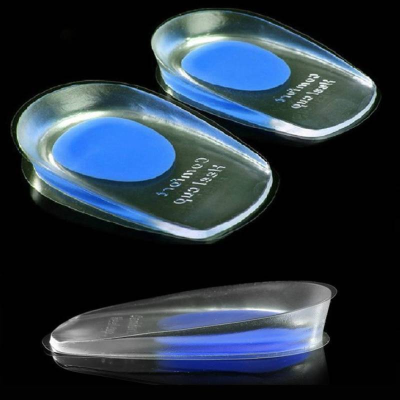 Silicone Heel Cushion Insole For Casual Shoes With Soft Support For Comfort And Fit