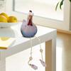 Big-eyed Chicken Creative Statue Craft Handicraft Long Feet Creative Sculptures Waterproof Perfect Gifts for Outdoor Indoor Yard