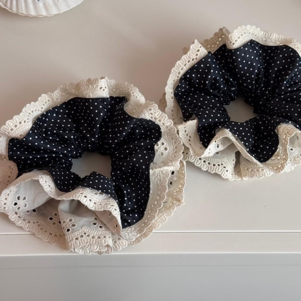 Large Size Ponytail Hair Scrunchies Rubber Band Hair Rope Elegant Hair Accessories  Girls