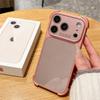 Crystal Candy Acrylic Shockproof Case For iPhone 17 Air 16 15 14 13 Pro Max  Corners Protective Hard Glass Phone Cover
