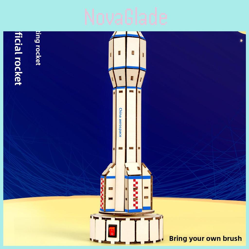 Aerospace Rocket Diy Science Kit With Electric Components For Kids And Teens