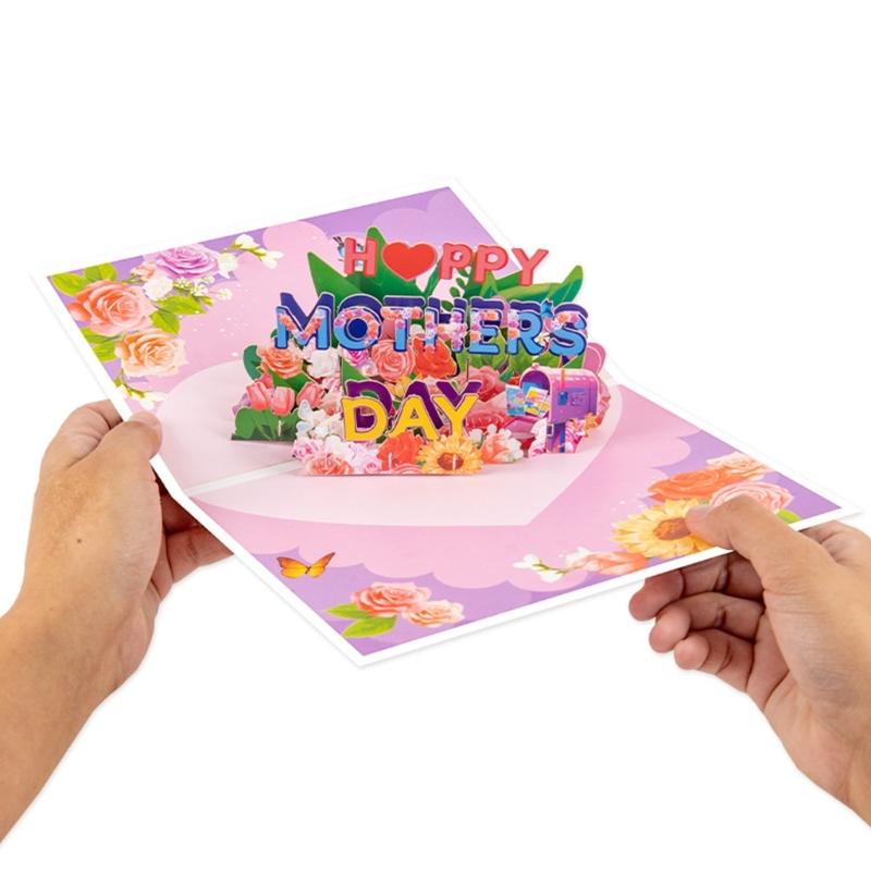 Popup Cards 3D Flowers Popup Birthday Card Popup Greetings Cards Gift Cards for Valentines Day,Mother Day,Birthday