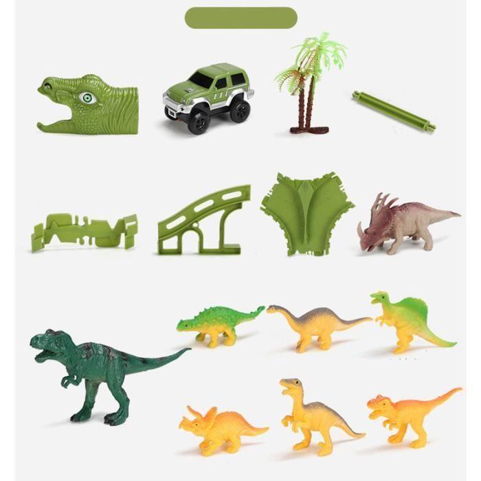 Circuit Voiture Électrique - GUIGUOGUO - Dinosaure - 271 pièces - Pour enfants - Mixte