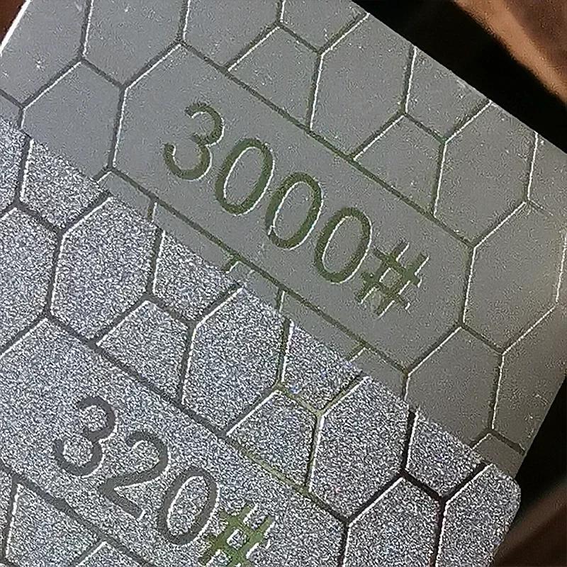 Diamond Whetstone 240# 800# 2000# 3000# Honeycomb Sharpening Blade Sharpen The Blade Knife Sharpener Ultra-thin Sharpening Stone