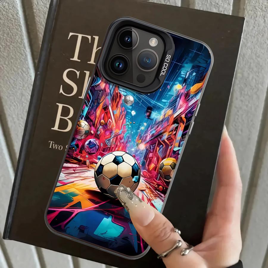 

Back Phone Cover Case for iPhone 17 Pro Max 14 XR Air 11 15 Plus 12 13 Pro 16 XS Football Graffiti iPhone XR