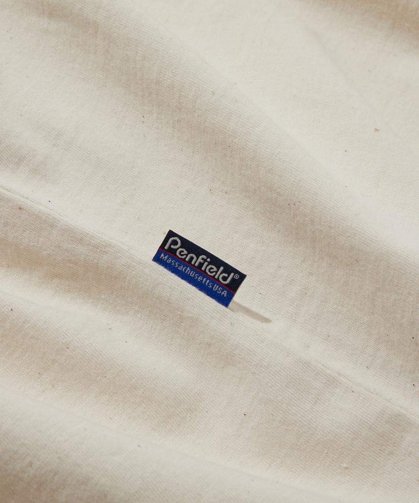 PENFIELD Vintage Series Scrappy Engraved Ringer Short Sleeve T-Shirt Ivory_Fs2Kt48U