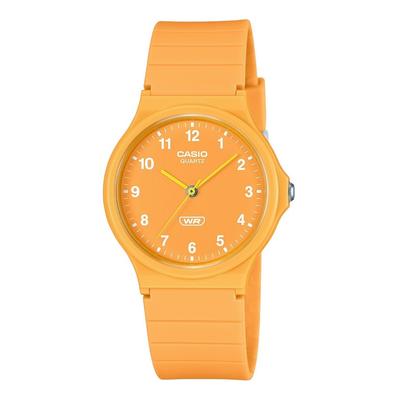 POP Analog Bio Based Resin Strap Orange Dial Quartz MQ-24B-9B Orologio unisex