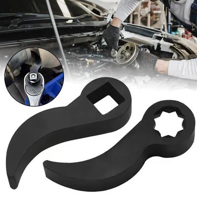 Werkzeug Brecheisen Adapterkopf Vierkant Blütenmund Antrieb Ratsche Maulschlüssel Adapter Achswelle Entfernung Autoreparaturwerkzeuge