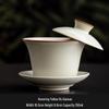 Ru Ware Suspended Three Talent Gaiwan Tea Bowl