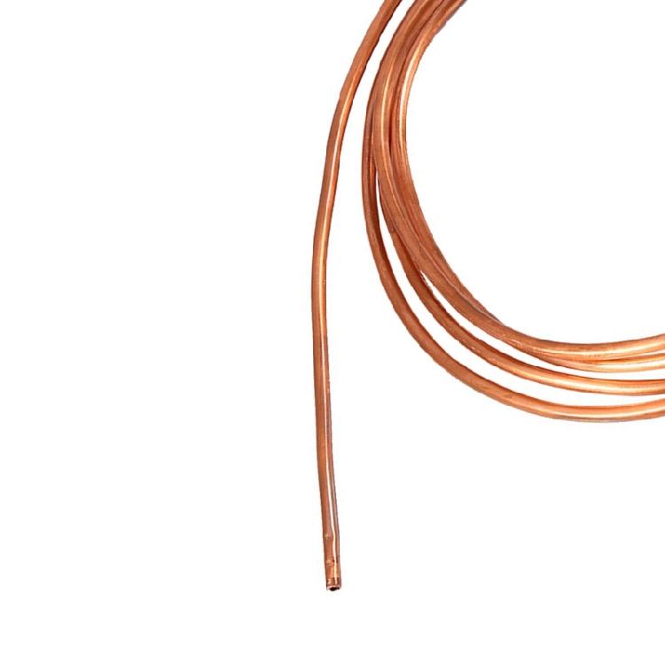 Round Copper Tubing  Refrigeration Copper Tube Soft Coil Pure Copper Pipe For Air Conditioning Installations