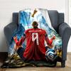 1pc Haaland11 Blanket, Gift, for Men and Women, Soft Blanket, Good for Sofa Bed Couch Travel, Lightweight Flannel Blanket