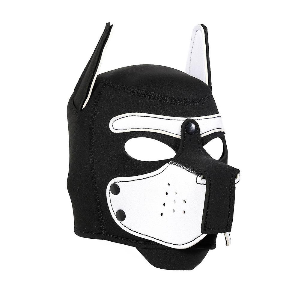 Playful Dog Mask for Adults - Role-Playing, Nightclub Parties, and Flirting Props