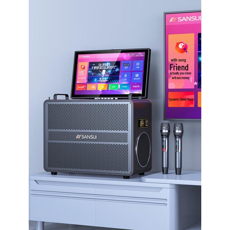 SANSUI C18 All-in-One Outdoor Karaoke Machine