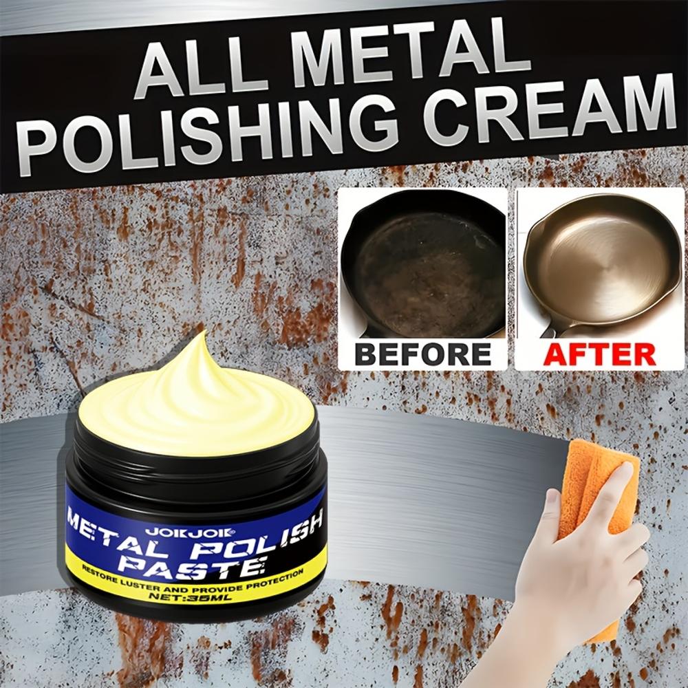 New Arrival Multi-Purpose Metal Polish Kit One paste for all your metal restoration needs! Works on stainless steel cookware, au