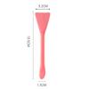 Double Head Dual-use Facial Mask Brush for Mask Stick with Scoop Apply Mud Film Facial Mask Brushes Silicone Facial Beauty Tools