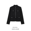 Kaslead New Arrival Women's Fashion Style Fashion Metal Buckle Jacket Suit Outwear 87060429