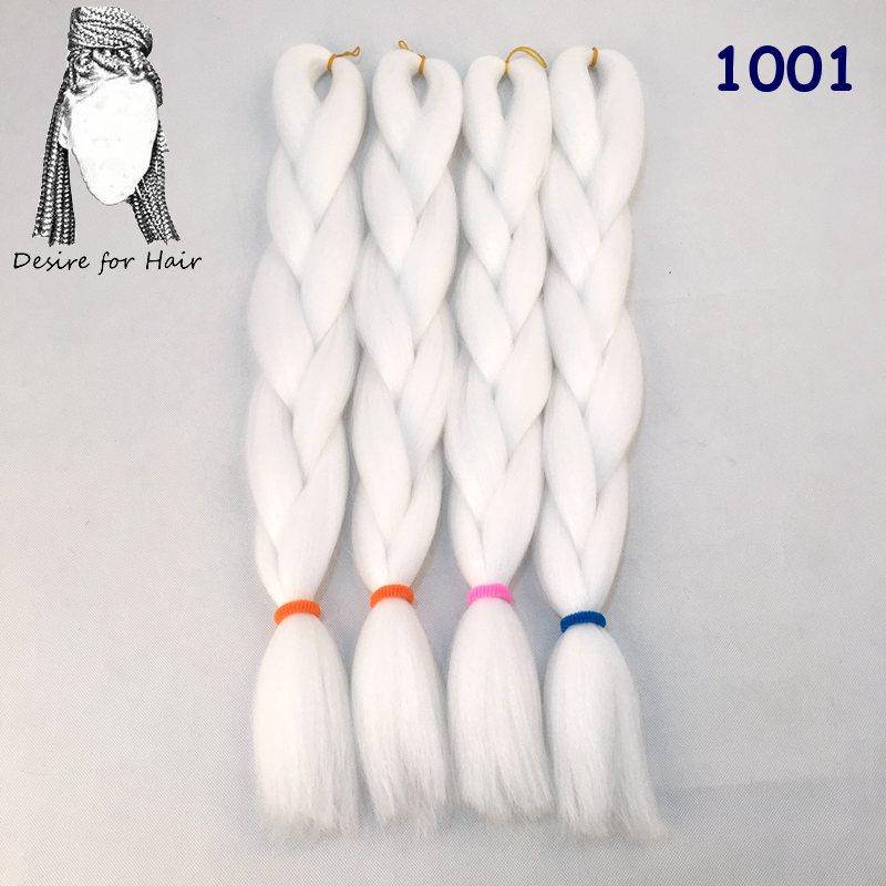 Große Menge auf Lager 24 Zoll 80g Weiche Seidige Synthetische Haarverlängerungen für Häkelzöpfe Haarherstellung Jumbo Braiding Synthetisch