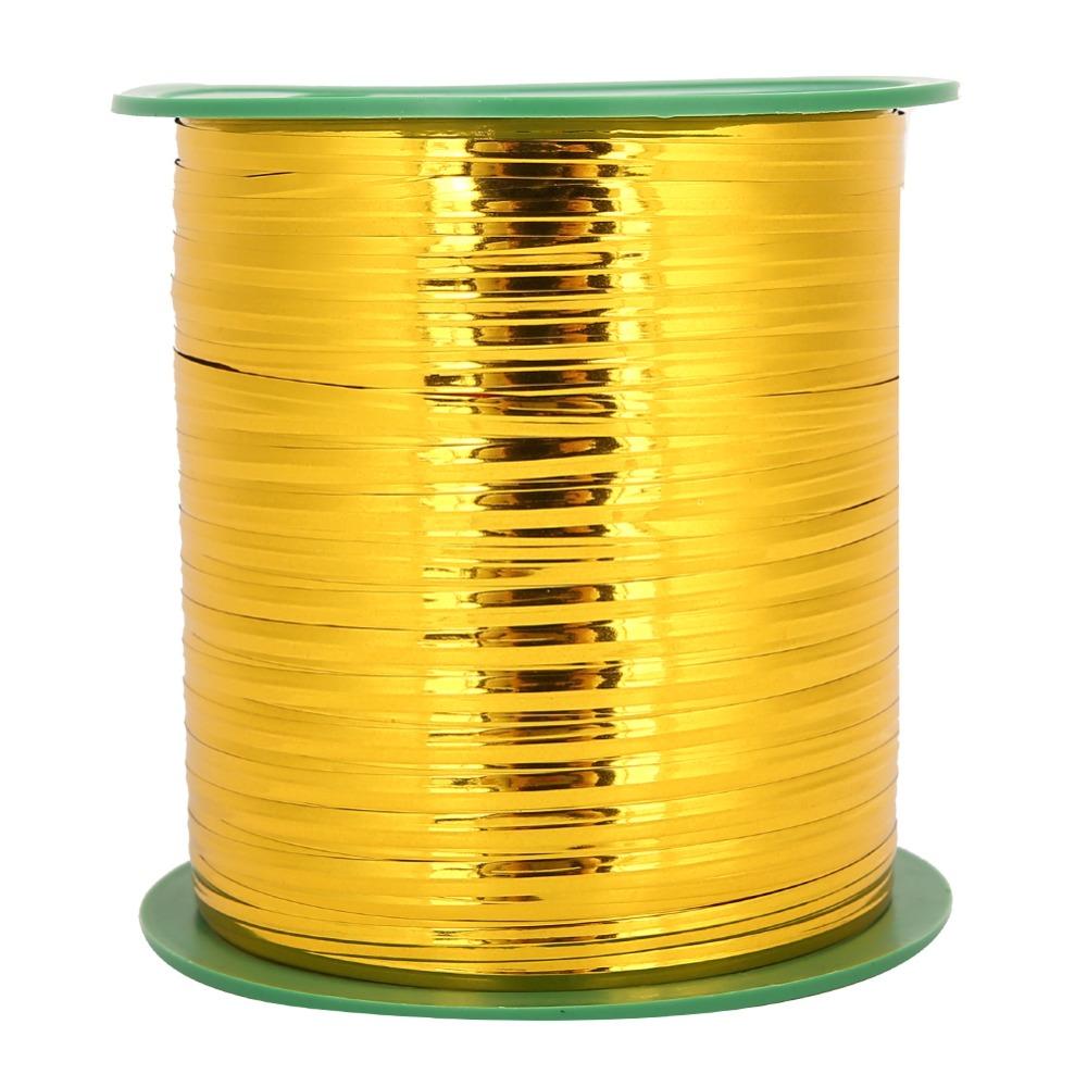 1pcs 400 Yards Twist Ties Gold & Silver Bread Ties Bakery Bags Metallic Twist Ties Packaging