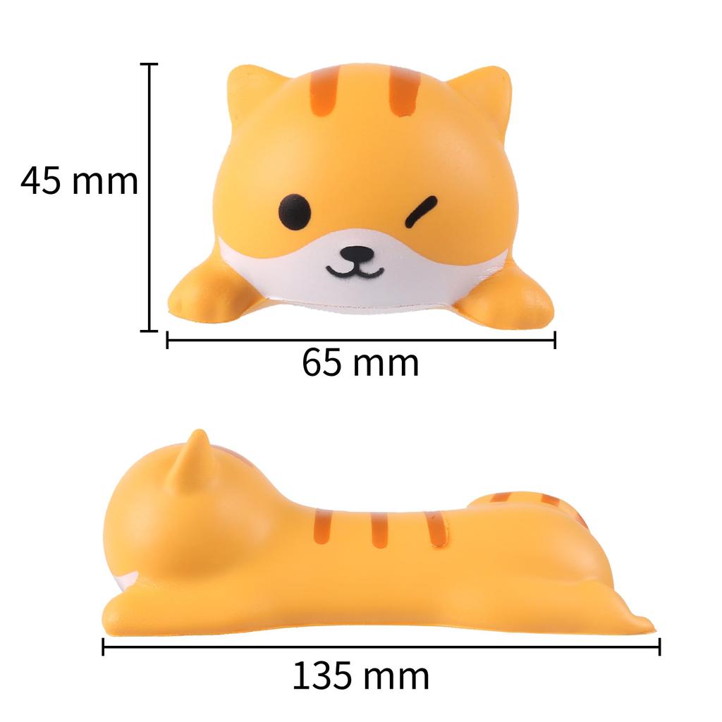 Wrist Squeeze Cute and Soft Memory Foam Palm Wrist Stain for Use Rest, Toy, Support, Rest, Anti-Slip Cushion, Resistant, Office/Gaming/Mouse/Computer