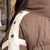Winddichte und wasserdichte Winter-PU-Jacken für Damen, verdickte, lockere Parkas mit Taschen, Mantel für Frauen, warme, wattierte Jacke für Damen