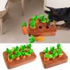 Pulling Radish Garden Parent-child Interaction Toys Child Educational Toys Pet  Chew Toy Pull Up Carrots Plush Carrot Toy