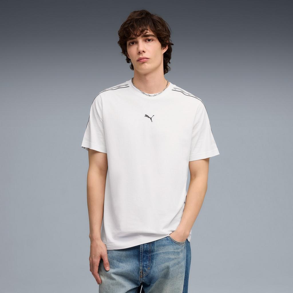 Puma ESS TAPE Men's T-shirt White 69169302 R M