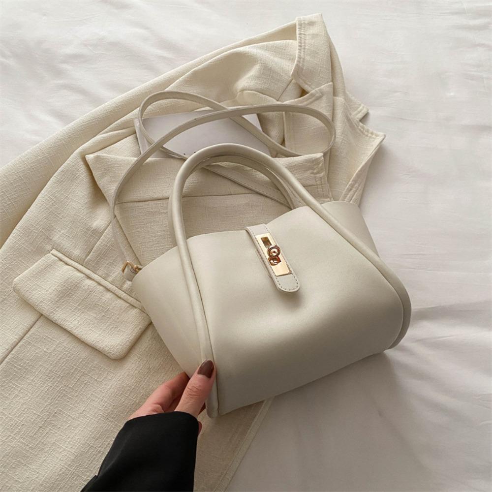 2026 Fashi Female Shoulder Handbag Niche Design Senior Sense Crossbody Bucket Bag Vegetable Basket Style Luxury Bags
