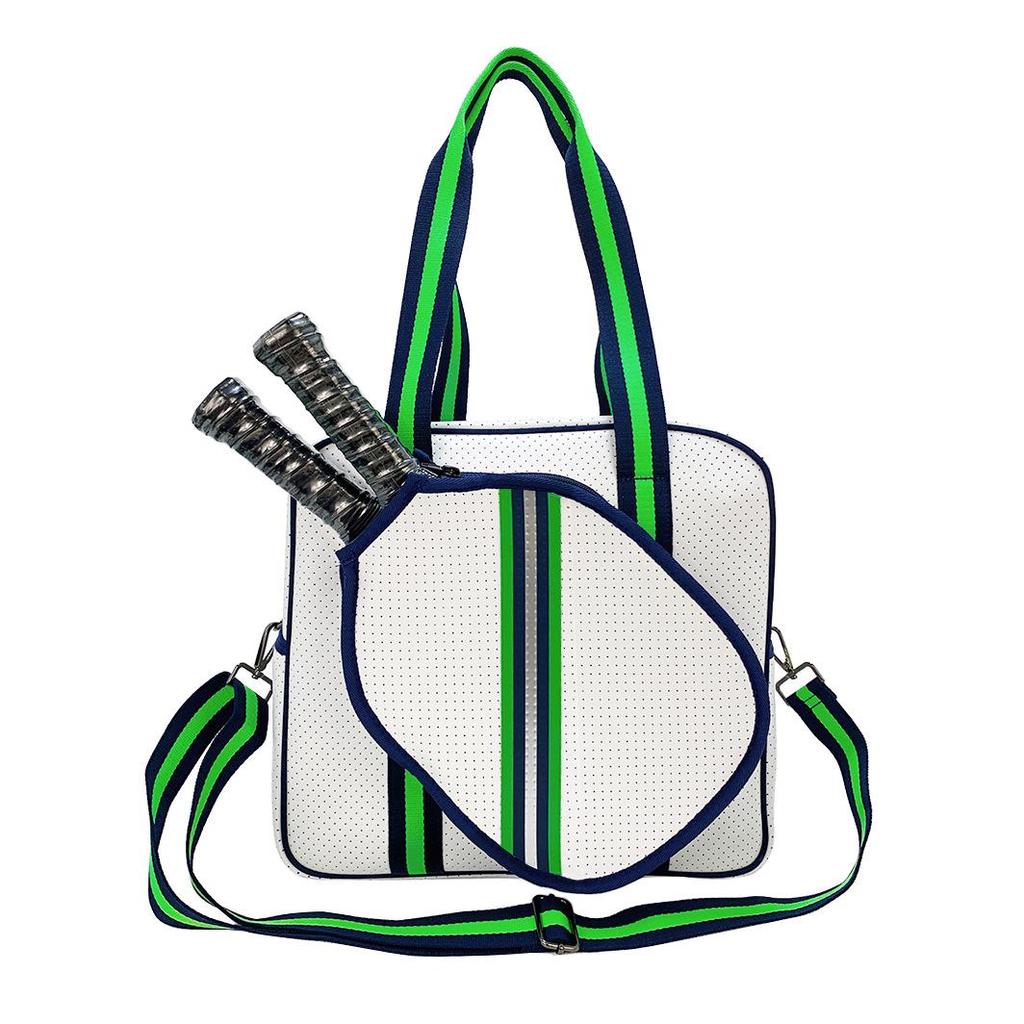 2025 Portable Sports Bag for Badminton, Tennis & Pickleball - Fits 2 Rackets, Handheld, Large-Capacity, Down Cotton