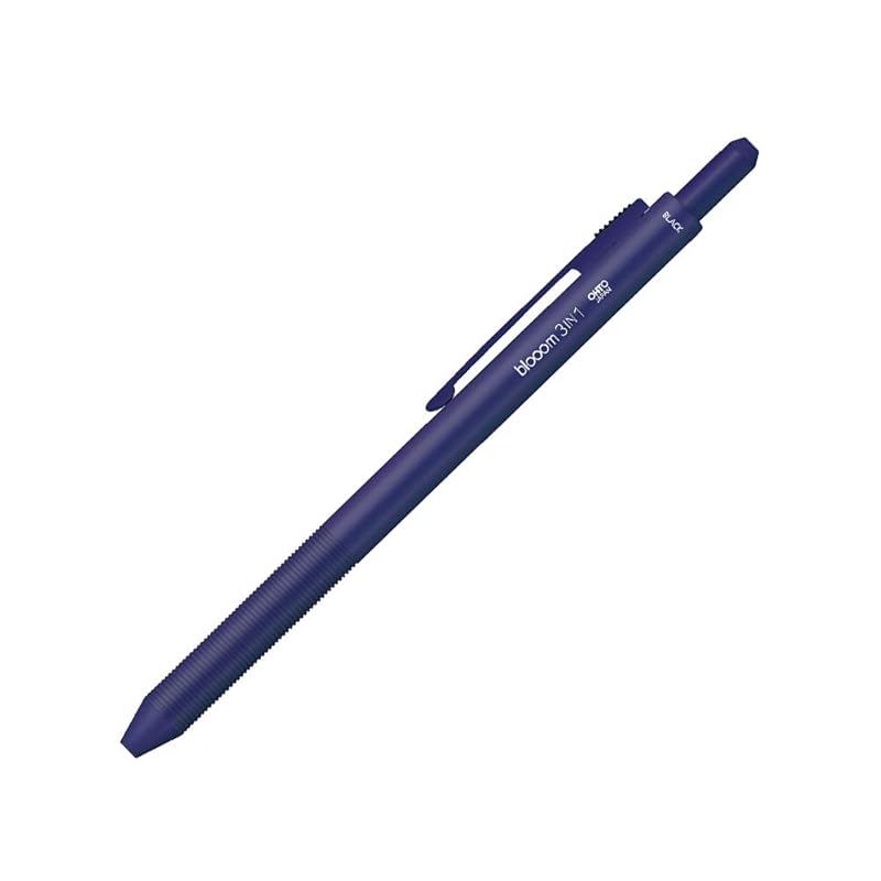 

auto multifunction pen bloom 3in1 denim blue MF-25B3-BL