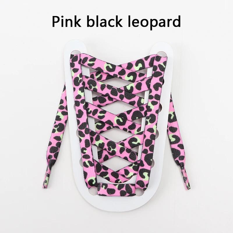 1 Paio Lacci per Scarpe con Fantasia Animale Piatto Lacci per Scarpe da Ginnastica AF1/AJ Lacci per Scarpe Lacci per Scarpe Stampa Tigre/Serpente/Leopardo 120/140/160CM Lacci per Scarpe