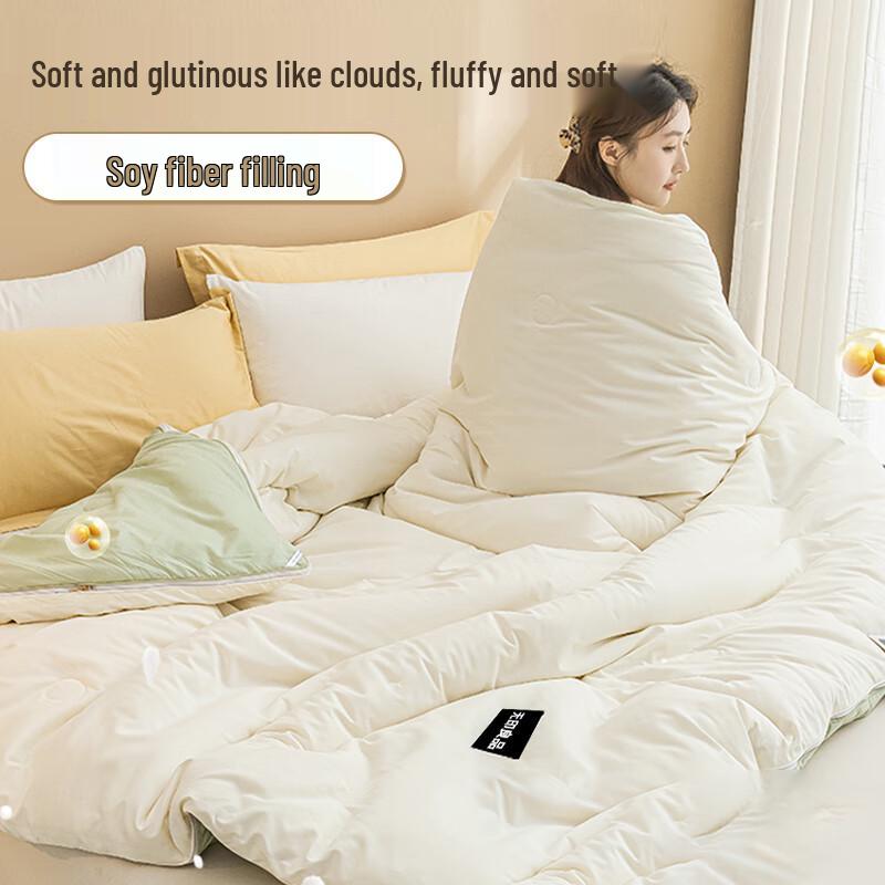 Wuyinliangpin Class A All-Season Soybean Fiber Duo-Quilt