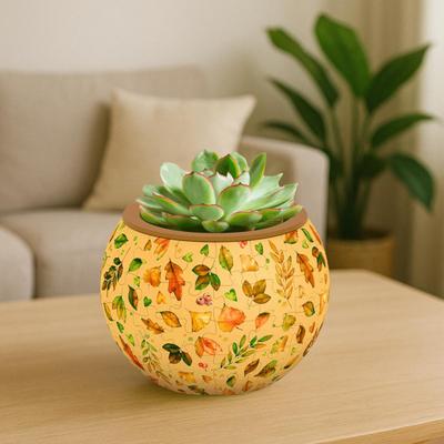 3D Puzzle Kvetináč DIY Kvetináč Skladacie dieliky Puzzle Kvetináč na sukulenty pre Domov Kancelária Stolová Dekorácia Izbový Kaktus