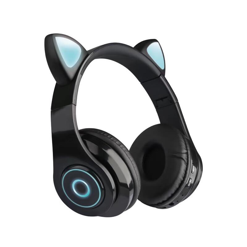 OIMG Luminous Cat Ear Wireless Gaming Headset