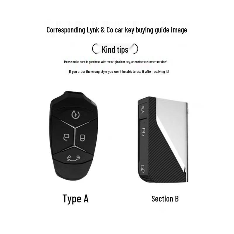 Lynk & Co 06 Key Cover: Full-Coverage Case for Models 01/02/03/05/07/08/09, 24 Styles, Women's Edition.