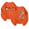 Children's Fashionable Lightweight Long-sleeved Round Neck Pullover With Pockets Printed Pullover
