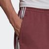 Adidas Originals Striped Big Pocket Lace-Up Sports Casual Shorts Men Shorts Deep-Red White HC1907