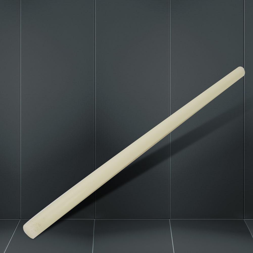 High Quality Plastic Round Nylon Rod White Bar 20Celsius35mm Diameter 500mm Length (20*500mm)