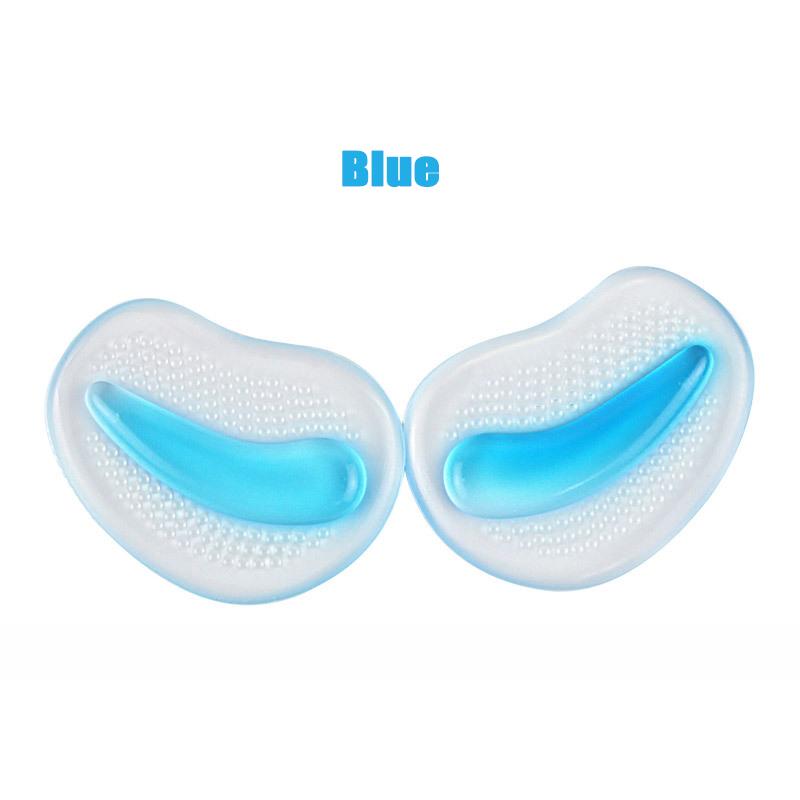 

Tcare 1Pair High Heel Soft Silicone Gel Cushions Anti-Slip Insoles Front Pad Feet Shoe Foot Massage Care Outdoor Protector Pads