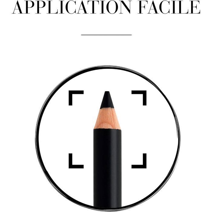 Crayon yeux - Bourjois - KOHL&amp;CONTOUR - 001 Black - 1,2 g - Regard intense et défini