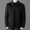 Winter Woolen Short Coat Men's Double-sided Cashmere Coat Winter Lapel Casual Woolen Jacket