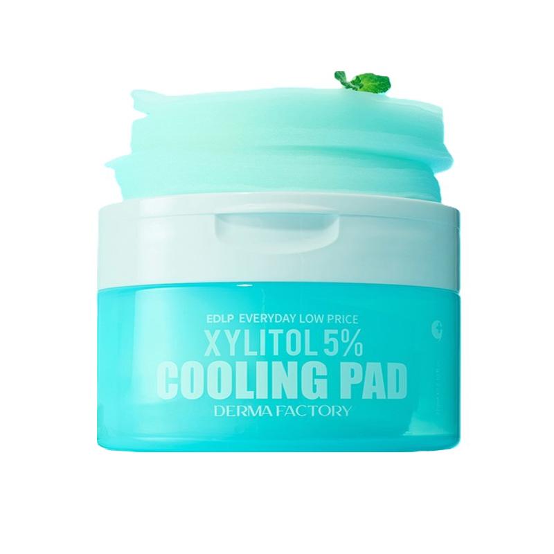 DERMA FACTORY EDLP Xylitol 5% Cooling Pad 210ml 70EA